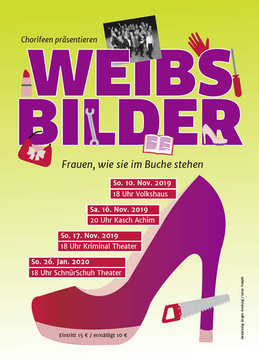 Postkarte_Weibsbilder_Chorifeen