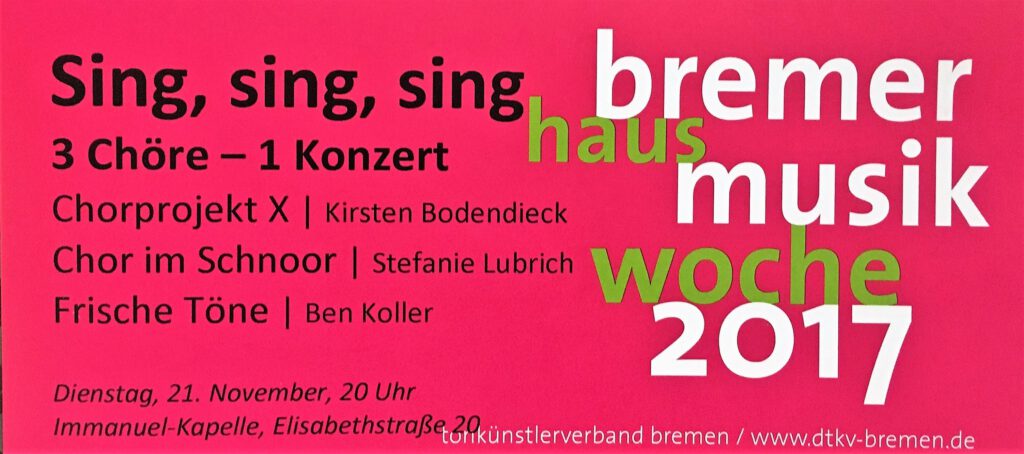 Sing sing sing 21.11.17